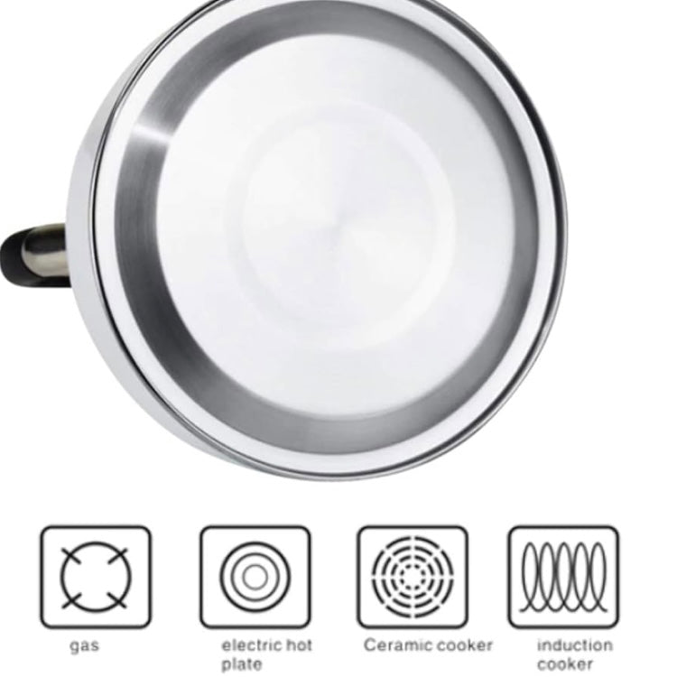 Tetera hervidora silbante 2.5 litros en acero inoxidable