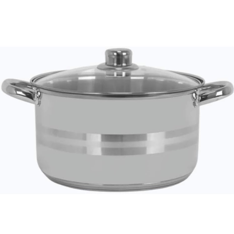 Batería de Cocina 10 Piezas Acero Inoxidable