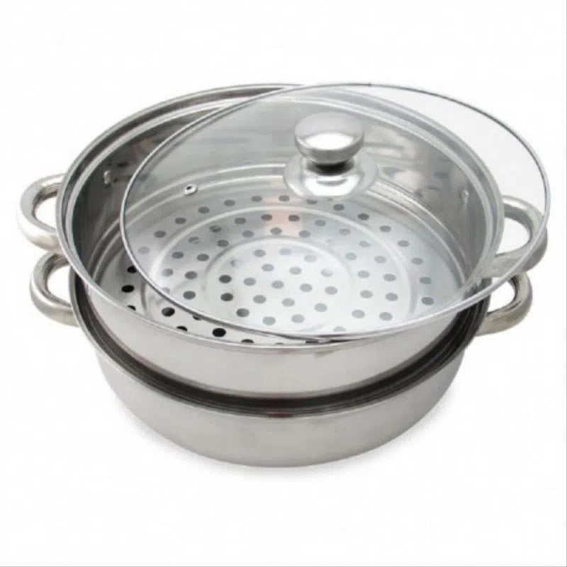 Combo Family de Cocina 3 en 1: Vaporera, Comal Antiadherente y Arrocera de Aluminio