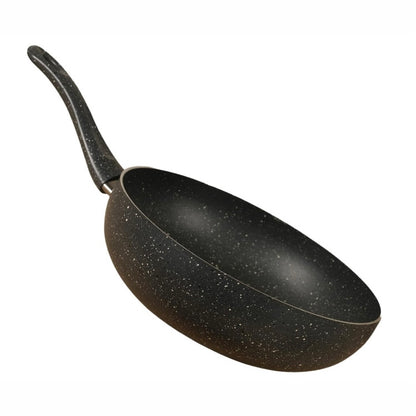 Juego de Sartenes de Mármol Antiadherentes Yajad Hogar Incluye Sárten 24 cms + Sárten de 30 cms + Wok de 30 cms