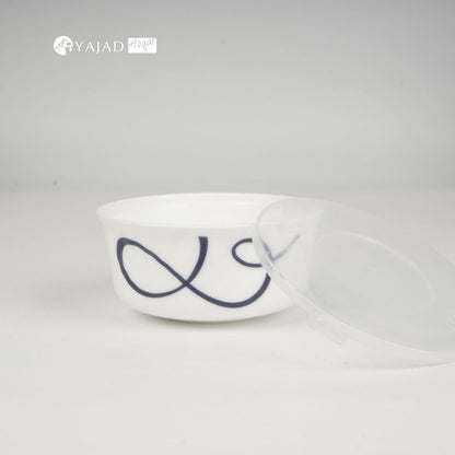 Set de Contenedores Herméticos de vidrio opal con Tapas de Alta Calidad, Capacidades Variadas para Almacenamiento de Alimentos (6 piezas)