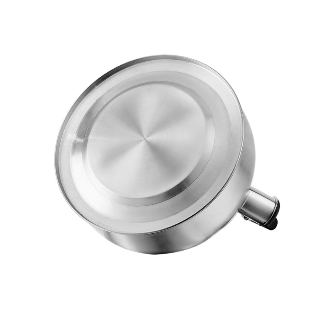 Tetera Silbadora de Acero Inoxidable 2 Litros Yajad Hogar | Hervidor para Té, Café y Leche con Silbato Automático y Mango Ergonómico