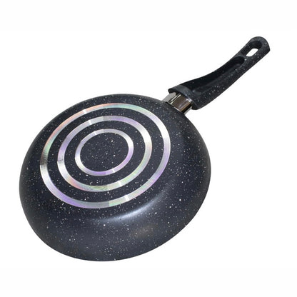 Juego de Sartenes de Mármol Antiadherentes Yajad Hogar Incluye Sárten 24 cms + Sárten de 30 cms + Wok de 30 cms