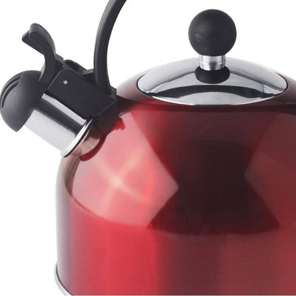 Tetera hervidora silbante 3 litros en acero inoxidable