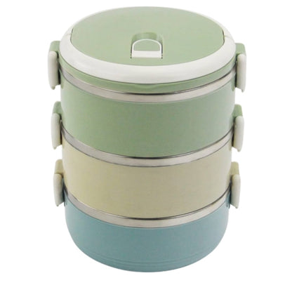 Portaviandas  Acero Inoxidable Lunch Box 3 Contenedores de Alimentos